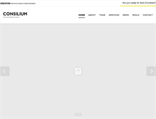 Tablet Screenshot of consiliumca.com